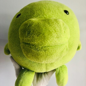 Muñeco de peluche Tamagotchi / Muñeco de peluche Kuchipatchi vintage (10,5” x 10,5”)