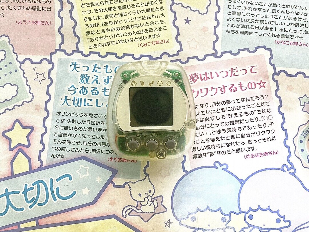 RARE Pedometer Virtual Pet YAMASA Transparent made in Japan Etsy