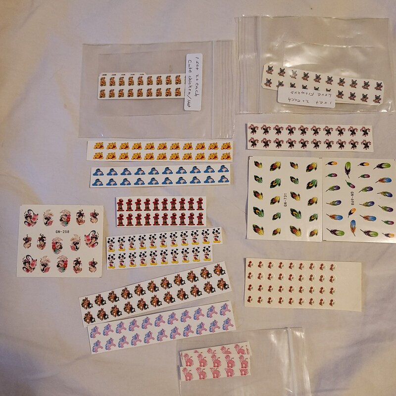 Water Slide Decals Etsy