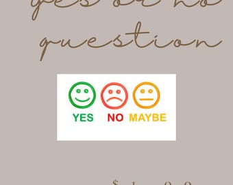 Pregunta de sí o no