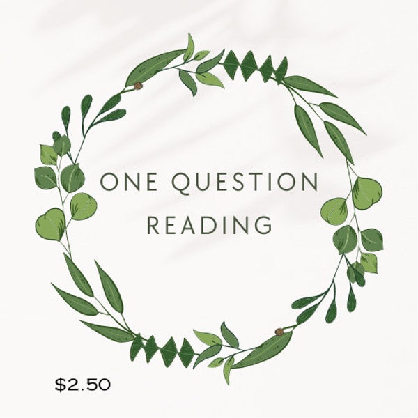 One Question Reading