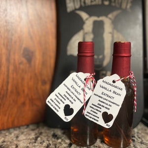 Homemade Madagascar Vanilla Extract - Limited Edition 6oz
