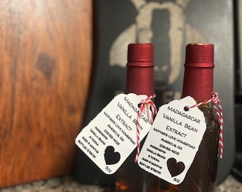 Homemade Madagascar Vanilla Extract - Limited Edition