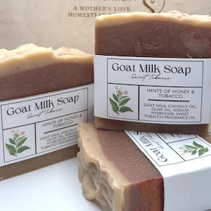 tobacco soap benefits Leaf & Amber Bar Southern Tobacco Bar Soap 5