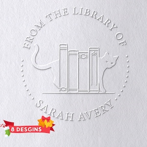 Personalized Teacher Book Stamp, Books are Magical Bookplate Stamp for –  PinkPueblo