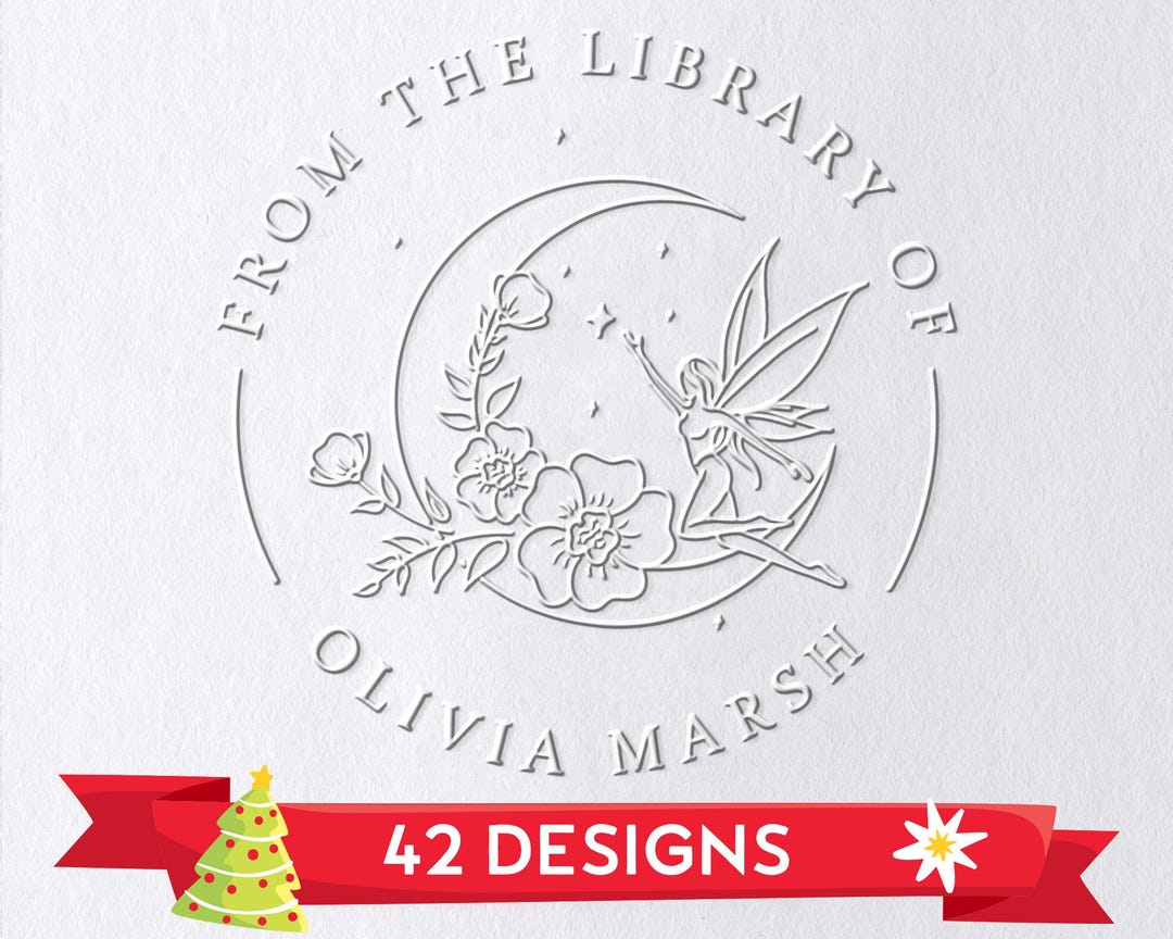 Book Embosser Personalized, Custom Library Embosser, Personalized Stamp for Books, Customized Stamp with Name, from The Library of Book Embosser Personalized, Custom Library Embosser, Personalized Stamp for Books, Customized Stamp with Name, from The Library of