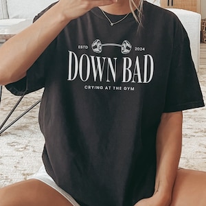 Crying at the Gym Shirt for Woman Pump Cover Work Out Tee Gym Fanatic Oversized T Shirt Gift for Gym Lover Womans Work out TShirt Gift