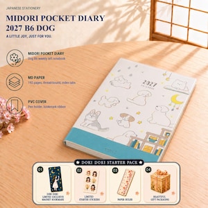 Midori 2027 Dog Pocket - Etsy
