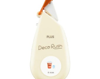 Coffee design - Deco Rush Plus Decorative Tape -  Bullet , Journaling , Planner, Deco Tape