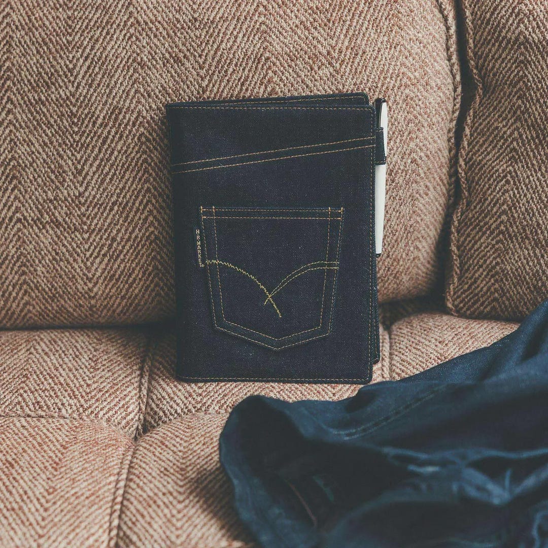 A5 Hobonichi 2026 Hollywood Ranch Market: Indigo Jeans Pocket [5-year ...
