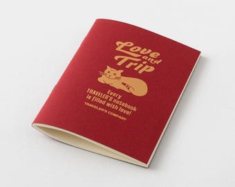 Love and TRIP, Traveler's Company, Passport Size, Refill - Etsy