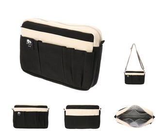 Stationery Bag - Limited Edition - Delfonics -  Smith Parcoia Ueno - 15 pockets - A5 Size - Inner Carrying Bag