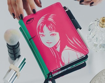 A6 Hobonichi Techo 2026 Junji Ito: Tomie - Knowing Smile A6 Original Size - COVER ONLY
