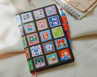 A5 Hobonichi Techo 2026 Cousin Yumi Kitagishi: White Cat’s Daily Life - COVER ONLY - Cousin