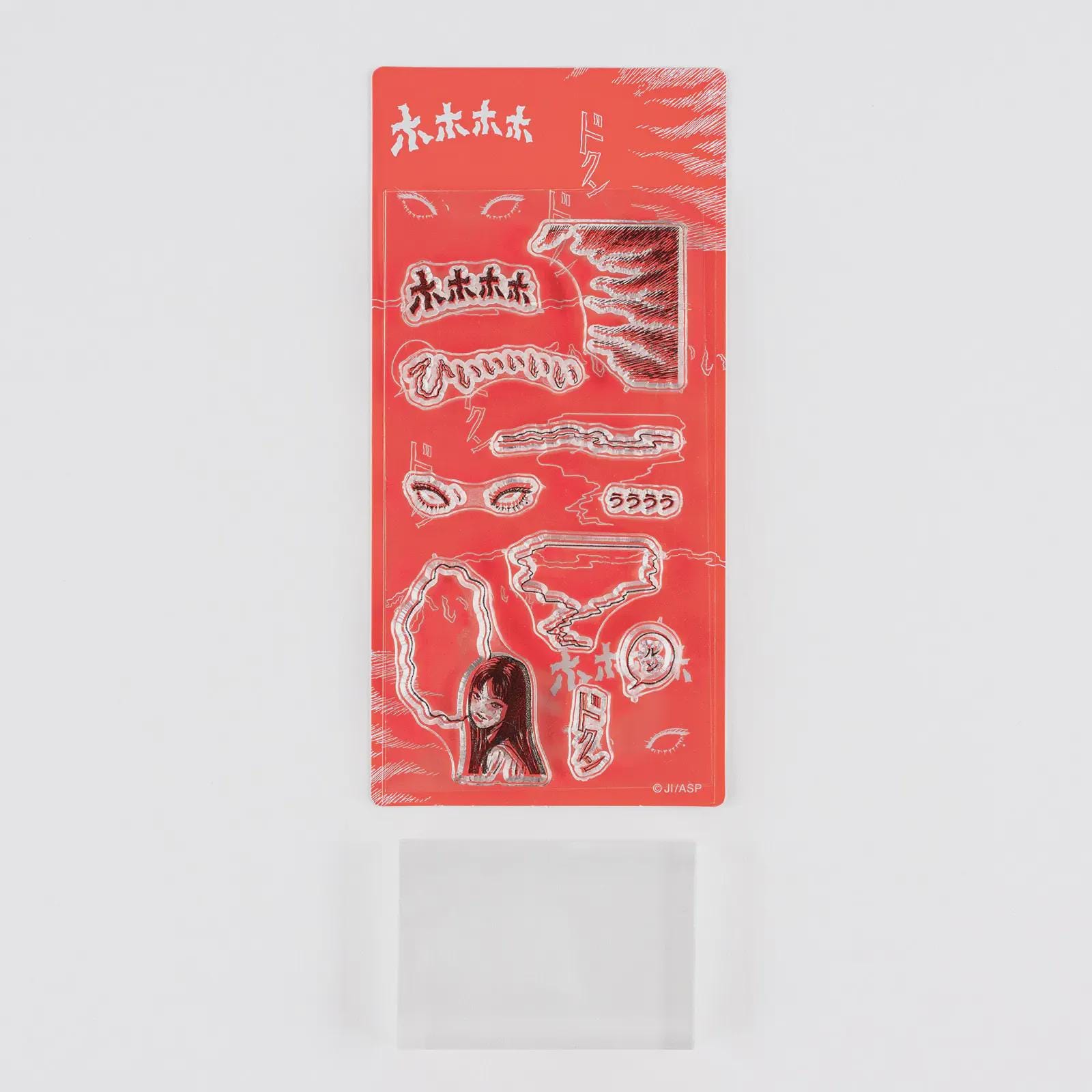 2026 伊藤潤二 富江 - ホラークリアスタンプ - 文房具ラインナップ