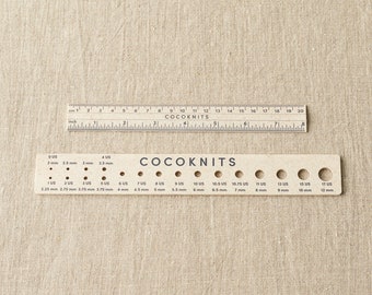 Cocoknits Ruler & Gauge Set