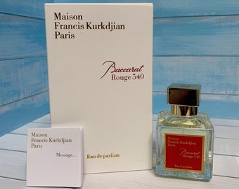 Maison Francis Kurkdjian Baccarat Rouge 540 Eau de Parfum 2.4oz 70ml Brand New and Sealed - Unisex Perfume