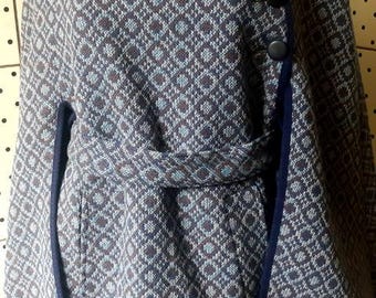1960s Welsh Tapestry Outfit, Size 10-12, Vintage Welsh