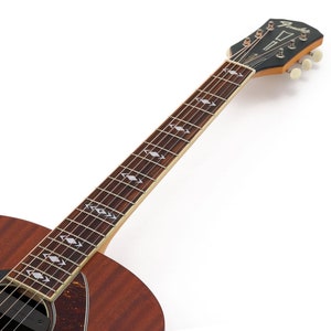 fretlook Diamonds & Arrows - Inlay-sticker voor fretboards van akoestische en elektrische gitaar - Made in Germany (Liquid Grey)