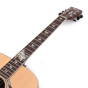 fretlook Oaktree - Inlay Stickers for Acoustic and Electric Guitar Fretboards - Made in Germany (Maple)
