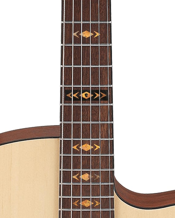 Autocollants Fins Pour Touches De Guitare (manche) - Marqueurs Pour Guitares électriques Et Acoustiques - Faciles à Poser Et à Enlever