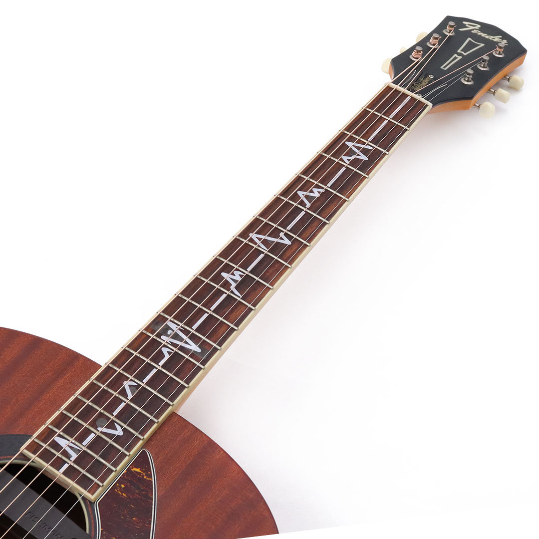 fretlook Heartbeat - Inlay Sticker for Acoustic and Electric Guitar Fingerboards - Made in Germany (Liquid Grey)