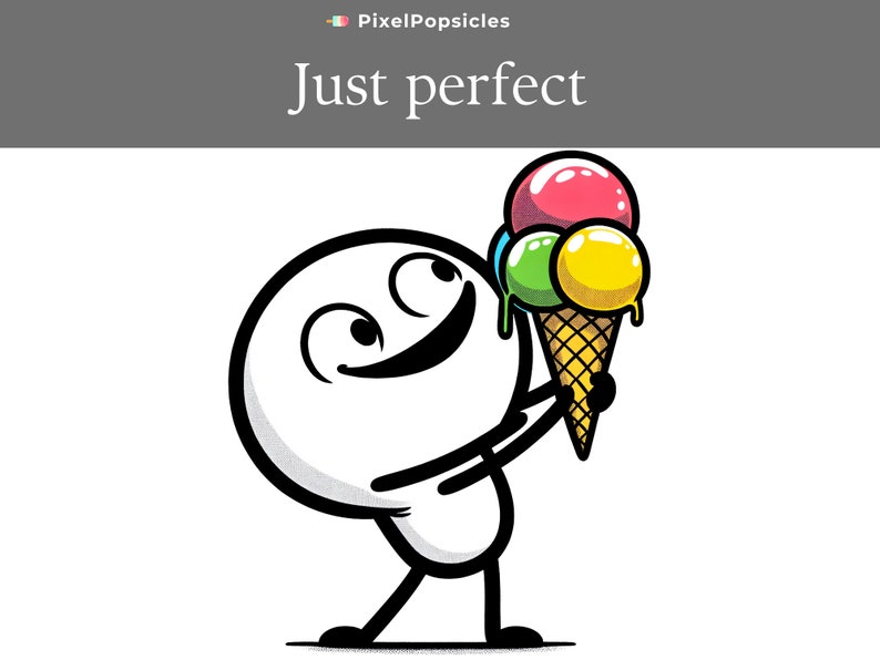 Funny Stick Figure PNG Clipart Bundle: Quirky Creatures Graphics ...