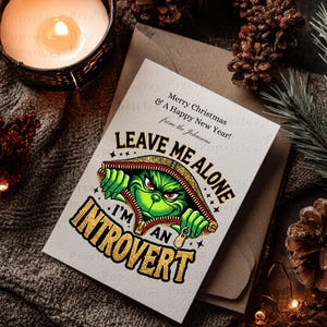 Grumpy Christmas PNG, Introvert Quote Clipart, Funny Holiday Sublimation, 16 PNG Files, Digital Download, Anti Social Art image 17