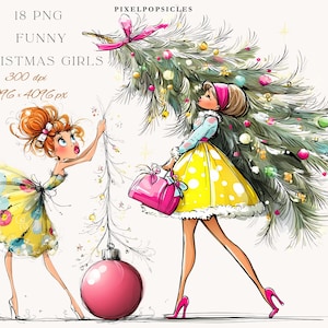 white christmas dresses Presley Kait Whimsical Tree Long Sleeve Dress – The Oaks Apparel Co main image 0