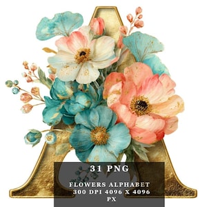 Pacote de clipart de xícaras de chá florais empilhadas – 24 PNGs de aquarela com pássaros e flores – Ilustrações de xícaras de chá vintage, cartões, diários, arte de parede