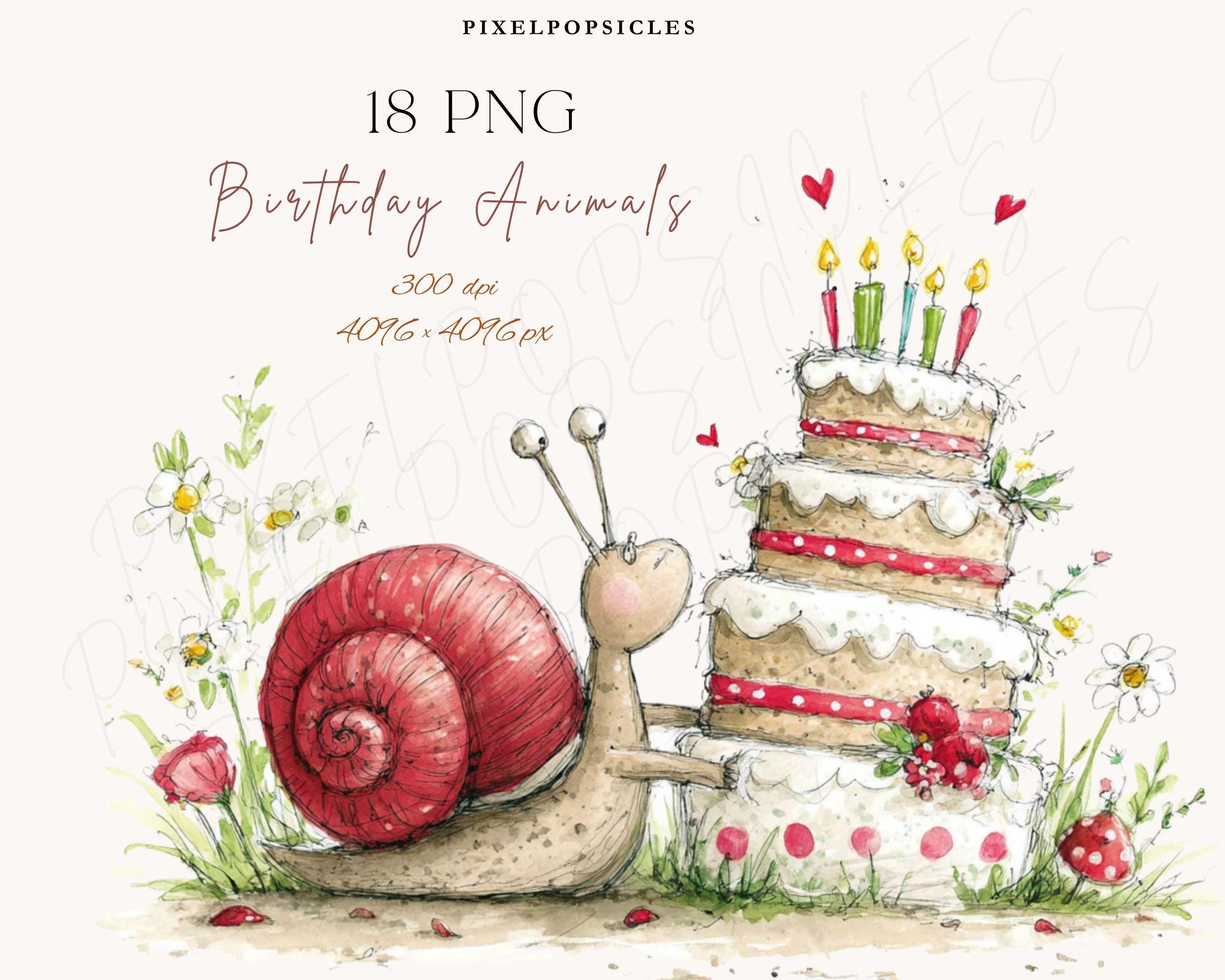 Woodland Fox Biglietto Di Auguri Di Compleanno Con Bosco E Volpi - 145x145mm - Carta Riciclata