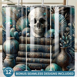 Mystery Romance Wrap 20oz Tumbler PNG, Pikantna Fantastyka Miłośnik Sztuki, Bookish PNG, Klub Książki Booktok Skinny Sublimacja, Romantyczny Klub Książki