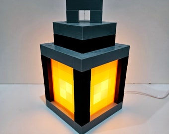 Minecraft Inspired Bedside Lantern