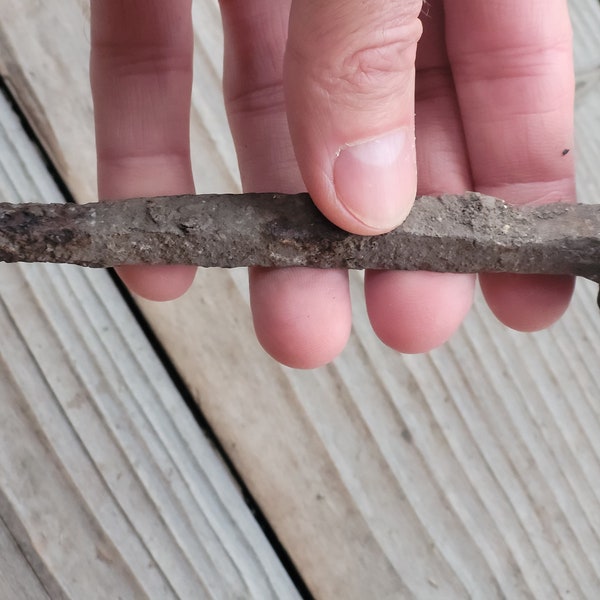 Authentic ancient Roman Iron CRUCIFIXION NAIL 1st Century AD. 21cm, 125g