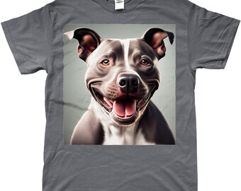 t shirt - gildan - stafford - dog - dog lover - s to 3xl - pit bull - t-shirt - short sleeve