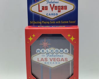Vintage Las Vegas-spelkort från Accoutrements, förseglade 2004
