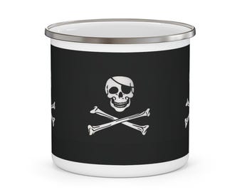 Den mycket piratkopierade 350 ml emaljmugg för camping
