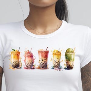 Boba Tea Women's Softstyle Tee, Bubble Tea Tee, Bubble Tee graphic shirt, BOBA
