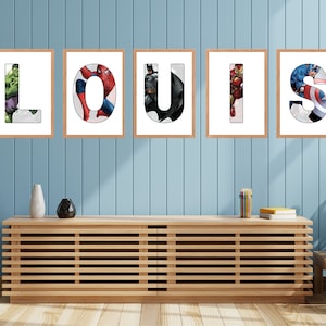 Personalised Nursery Wall Art, Custom Name Print - Printable Wall Decor for Boys & Girls, personalised Wall Art for Kids Room