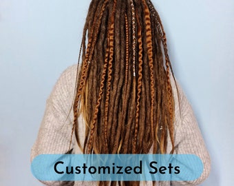 Custom dreads, dreadlocks braids set, consultation for an individualized set