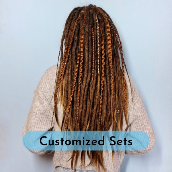 Custom dreads, dreadlocks braids set, consultation for an individualized set