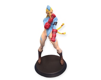 Painted CA 3D Studios Cammy figure 1/12 Scale