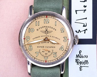 Shturmanskie Watch Yuri Gagarin Sturmanskie Pobeda Soviet Original