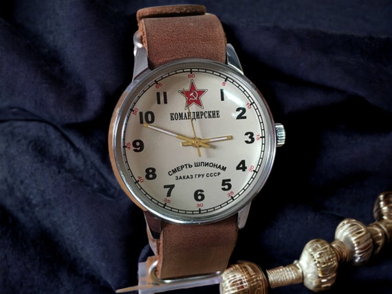 Pobeda Watch Soviet Komandirskie Commanders USSR … - image 4