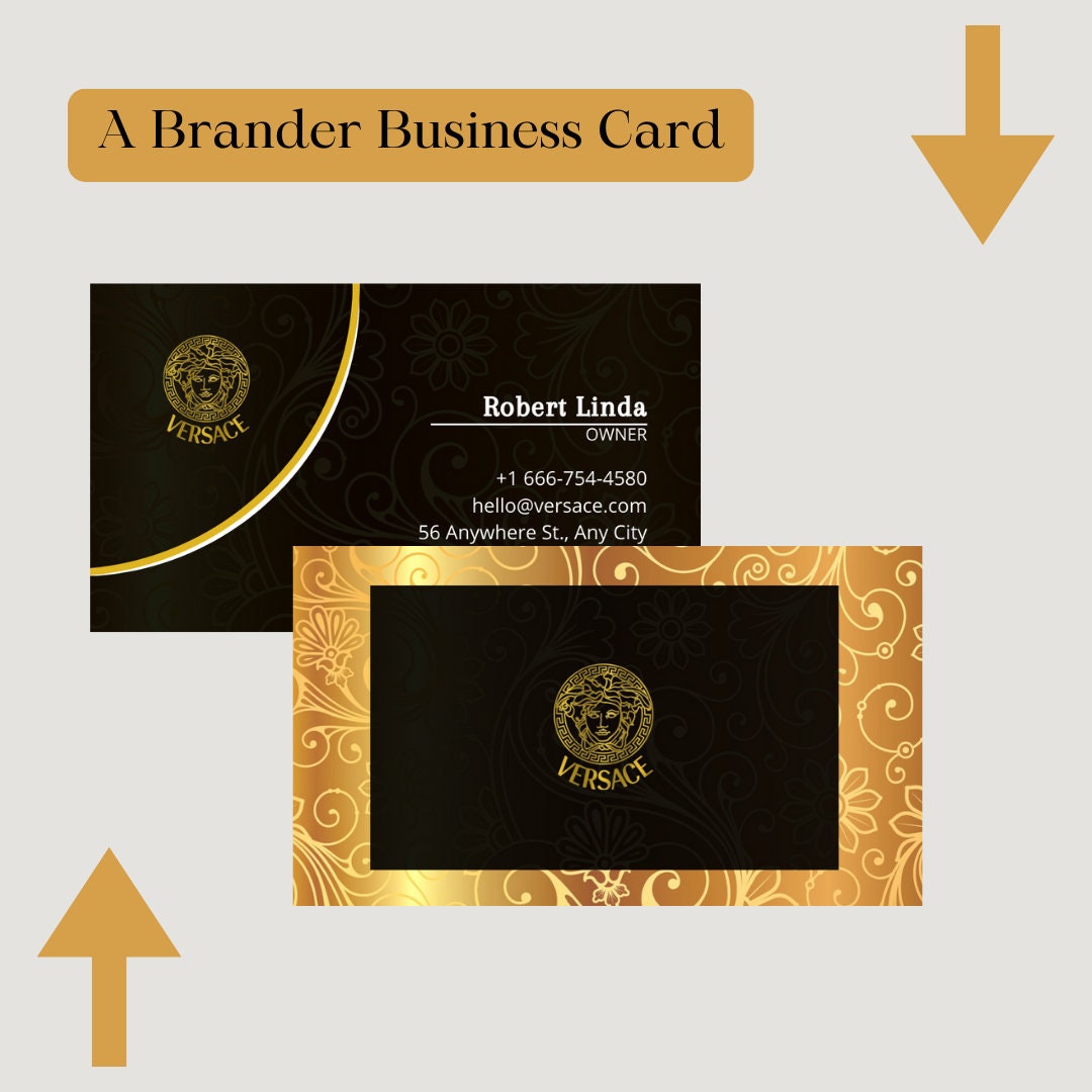 Digital Business Card Owner Visiting Card Canva Edited Card Etsy