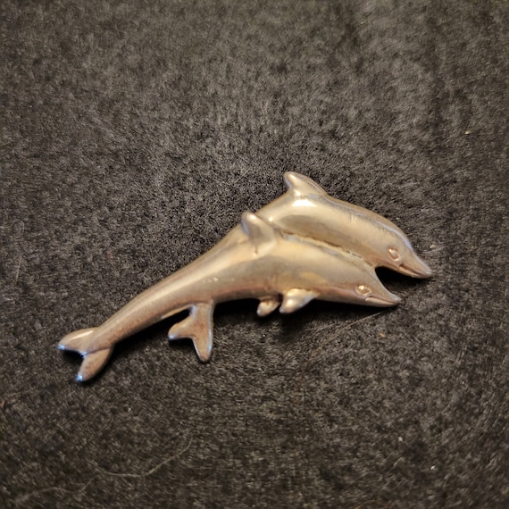 Silver Dolphin Pendant Sterling