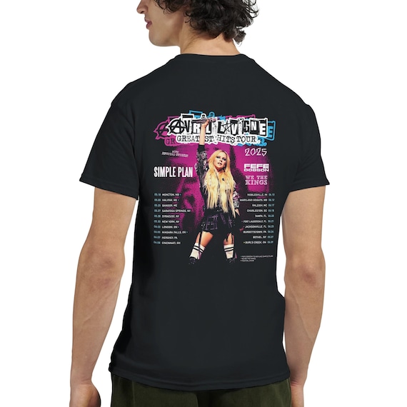 Avril Lavigne Greatest Hits Tour 2025 Shirt, Avril Lavigne