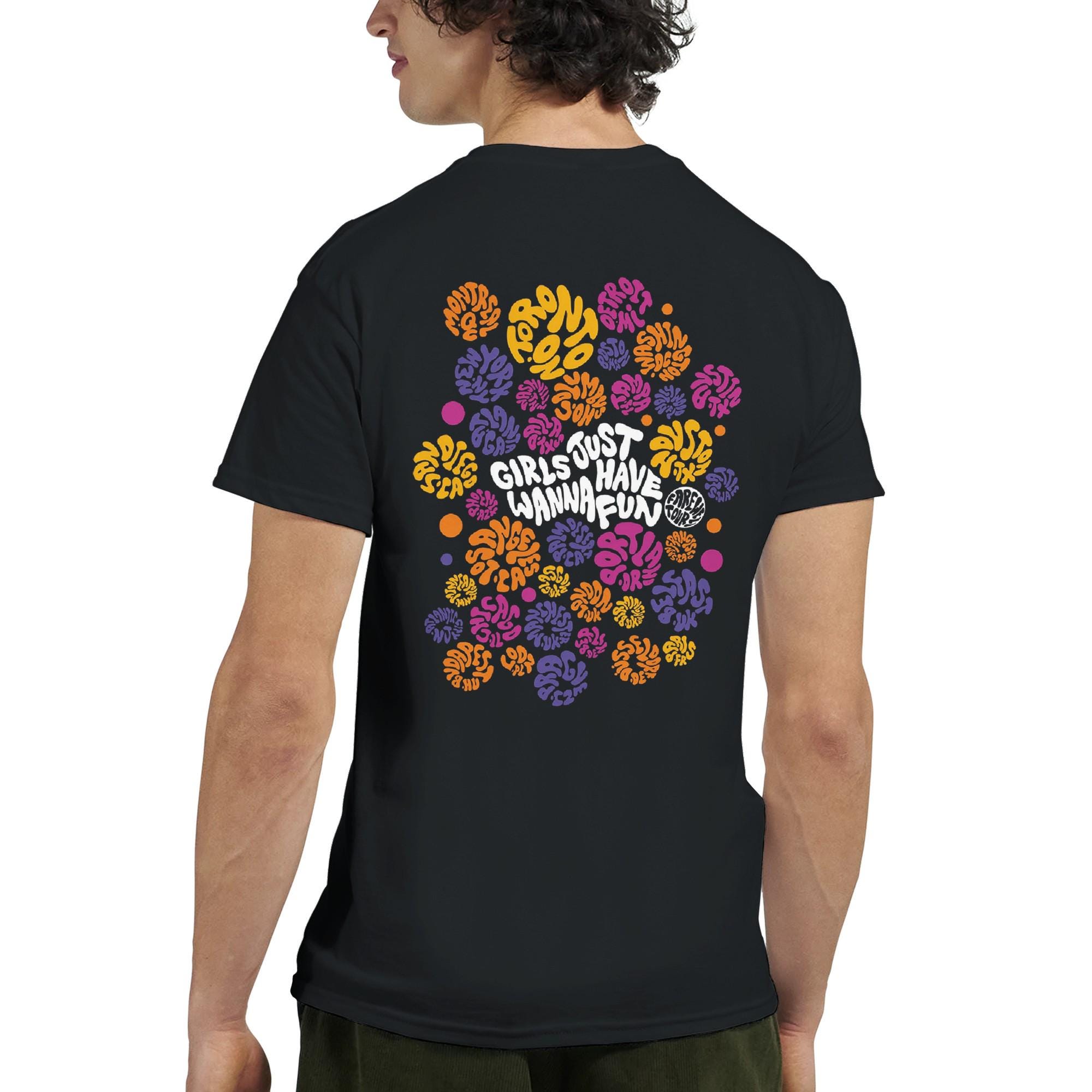 シンディローパー　farewellツアーTシャツM CYNDI LAUPER SALE!! Cyndi Lauper Girl Just Wanna Have Fun Farewell Tour