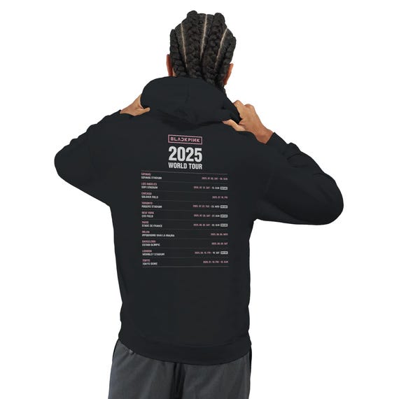 2025 Black Pink World Tour Hoodie, Black Pink 2025 Concert