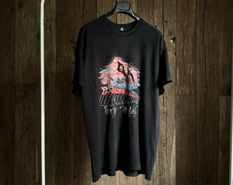 Koszulka Vintage 80s Pink Floyd 'The Wall' Single Stitch Band Rock Graphic Copyright 1982 Retro Rozmiar XL